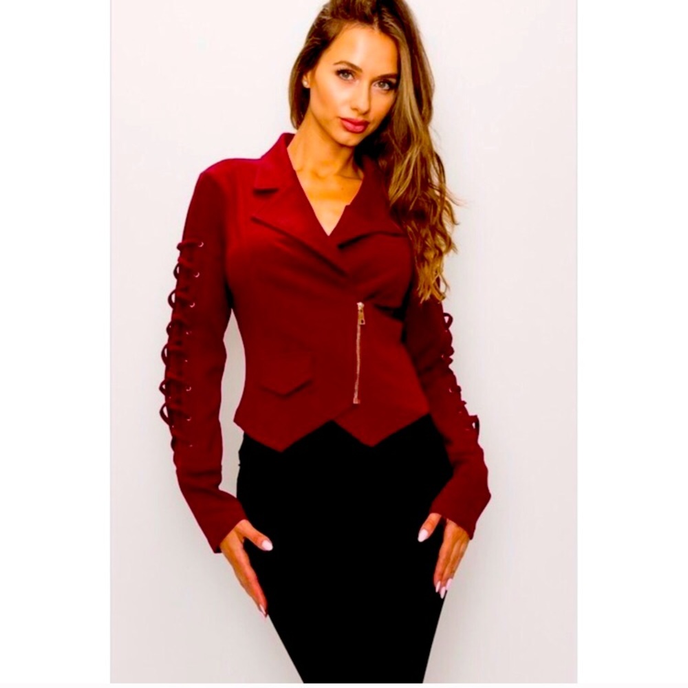 Burgundy Top Size Large